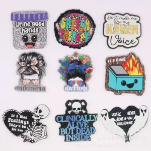 Acrylic Badge Pin